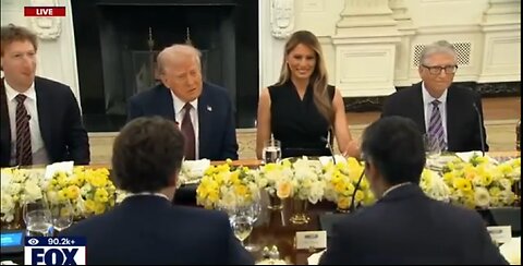 AI propaganda with evil trump and Bill gates Mark Zuckerberg Sam Altman etc