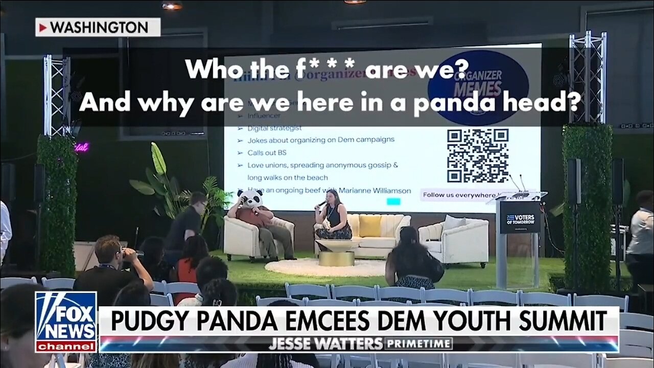 Watters: Democrats Threw A Panda Party and No One Showed Up