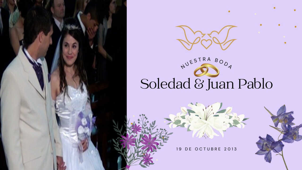 Boda Soledad y Juan Pablo 19/10/2013