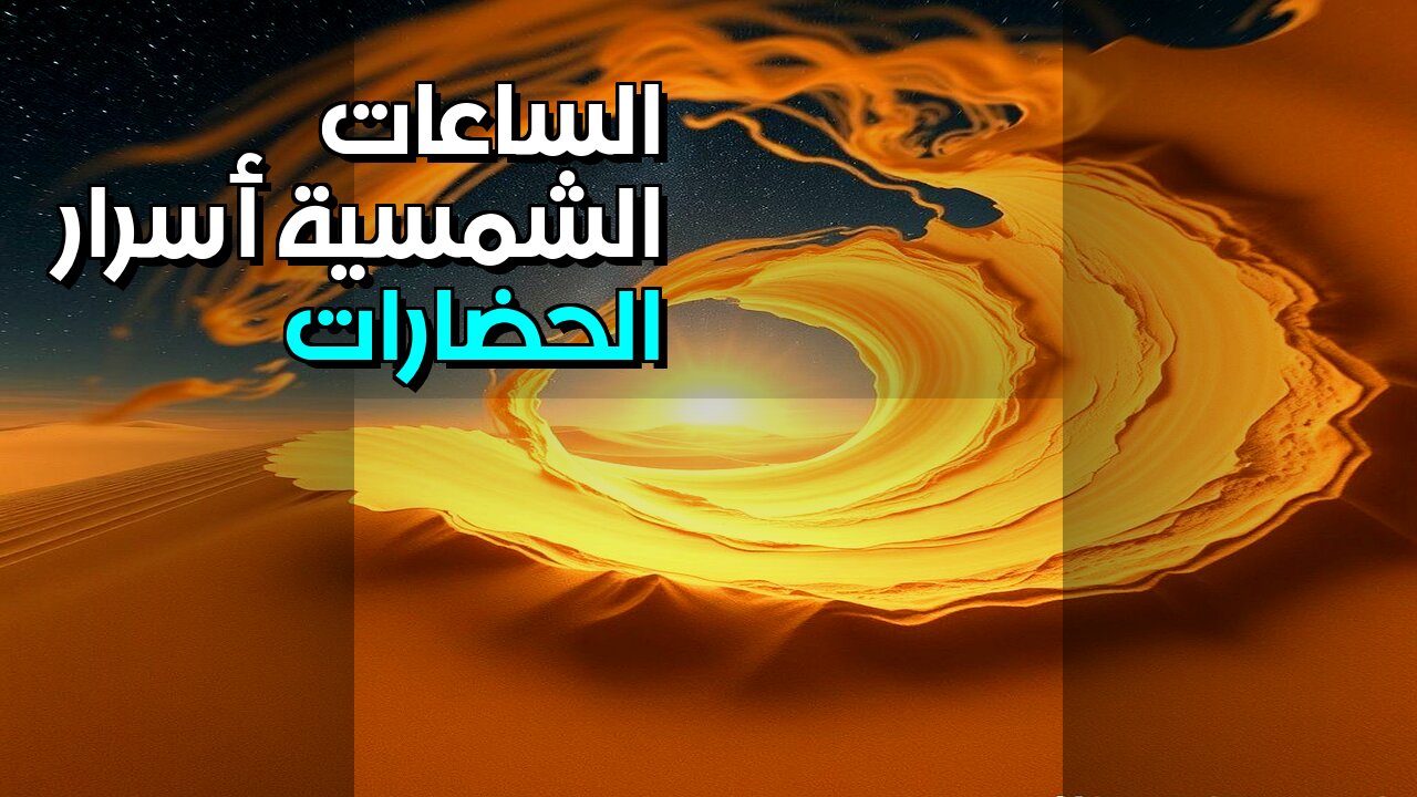 ️ فجوات زمنية؟ أسرار الساعات الشمسية المعكوسة تكشفها الحضارات ️