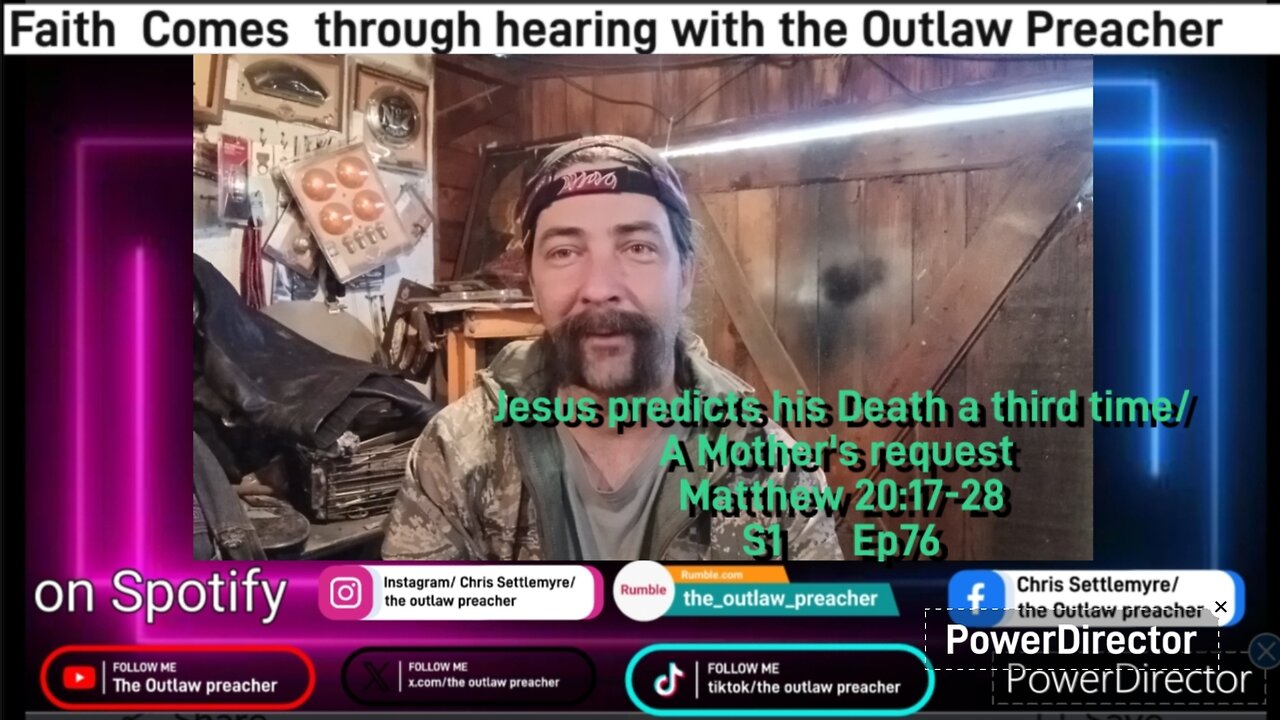 Jesus predicts his Death a third time/ A Mother's request Matthew 20:17-28 S1 Ep76
