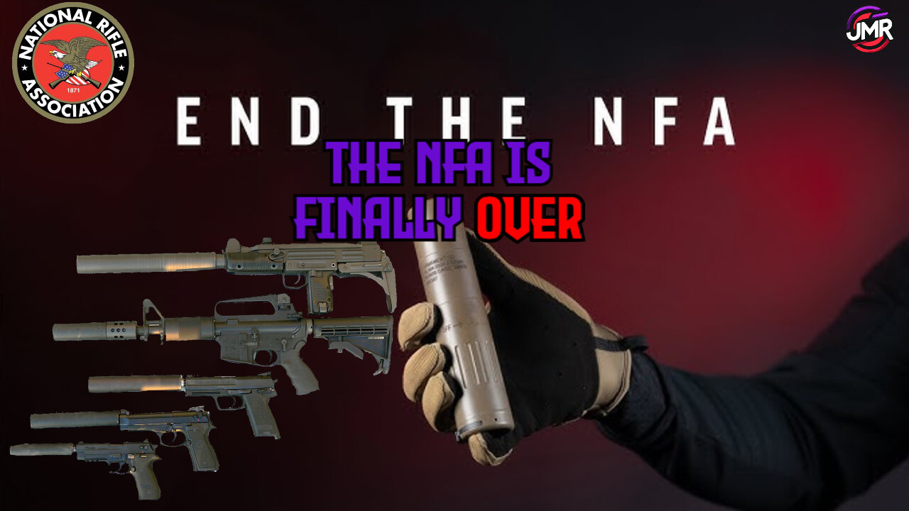 The NFA was declared UNCONSTITUTIONAL by Trump's bill, suppressors & SBRs reinstated