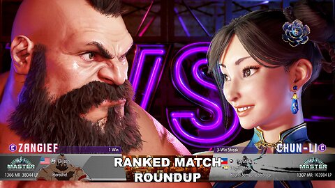 Kuya Kalbo SF6 Ranked Roundup. Chun Li Master Rank [Hori Fight Stick]
