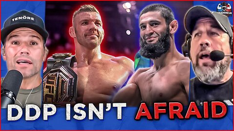 "But He Has To DEAL WITH ME On The Ground" DDP vs Chimaev