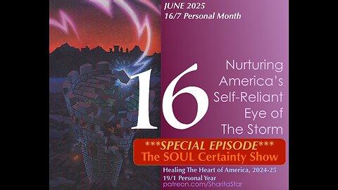 June 2025 16/7 Personal Month for America Forecast