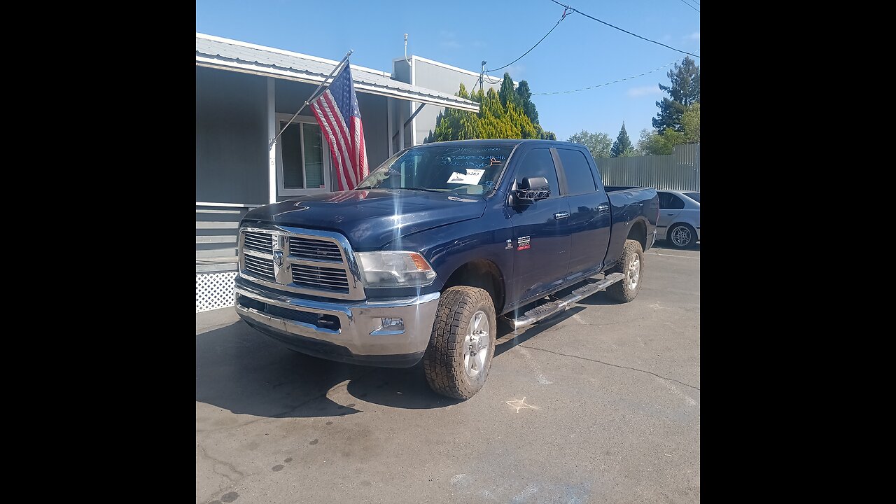2012 RAM 2500 4WD STK# 5245