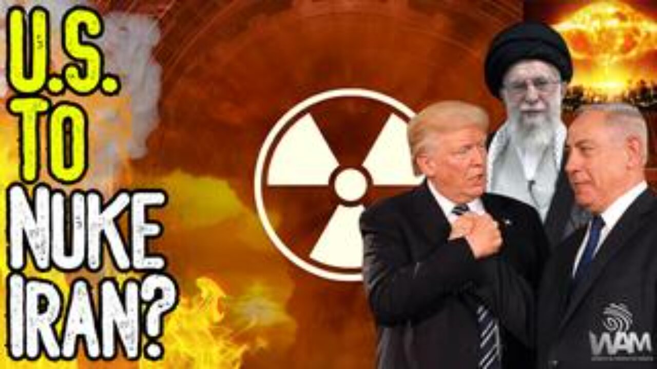 US TO NUKE IRAN? - Tactical Nukes "Not Off The Table" - Russia Warns US Against War