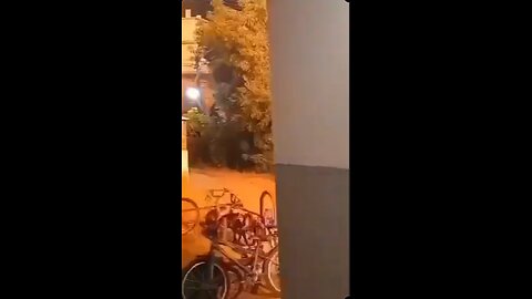 BREAKING - Shocking video of people crying &screaming as Iranian missile hits #Israel