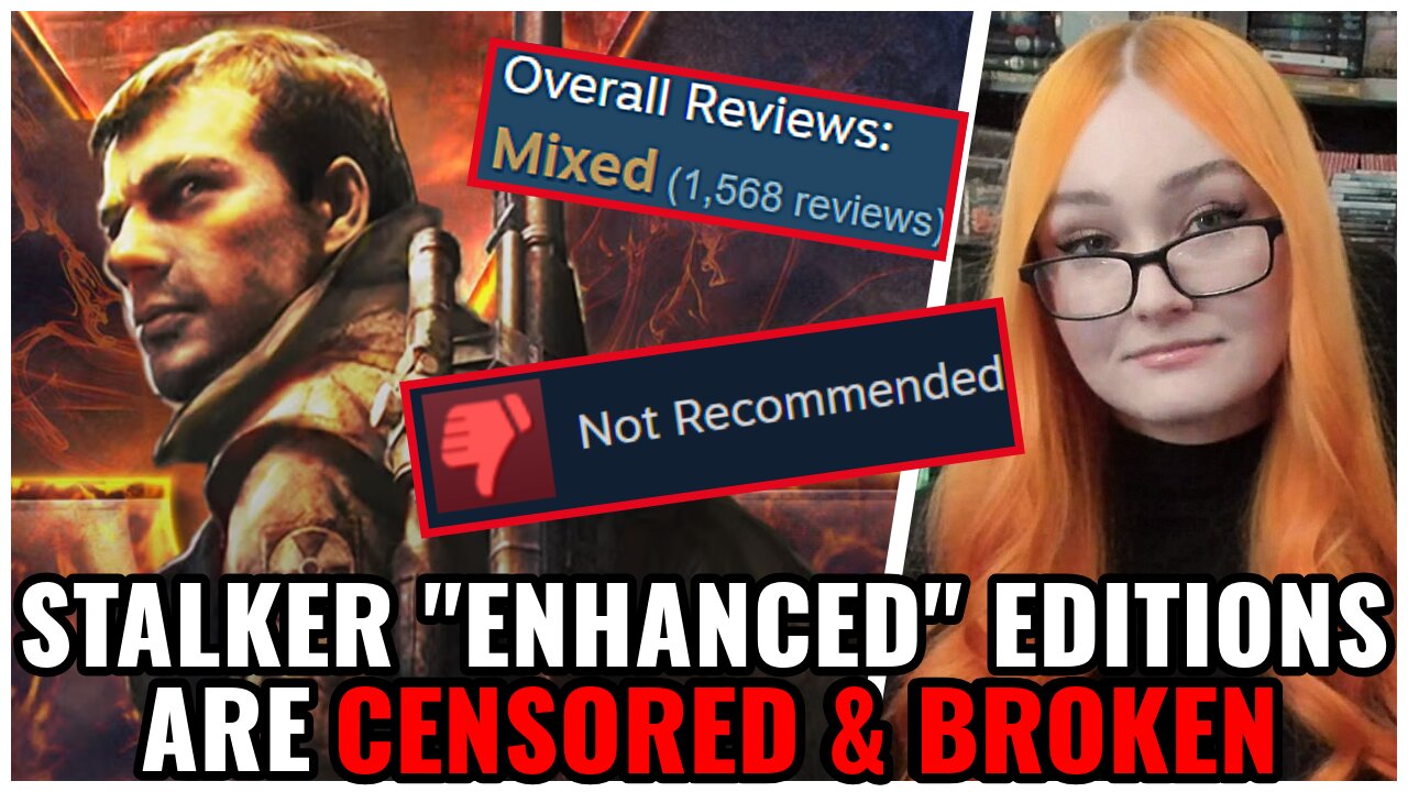 STALKER "Enhanced" Editions Are CENSORED & Buggy, Scores TANK Amidst Backlash