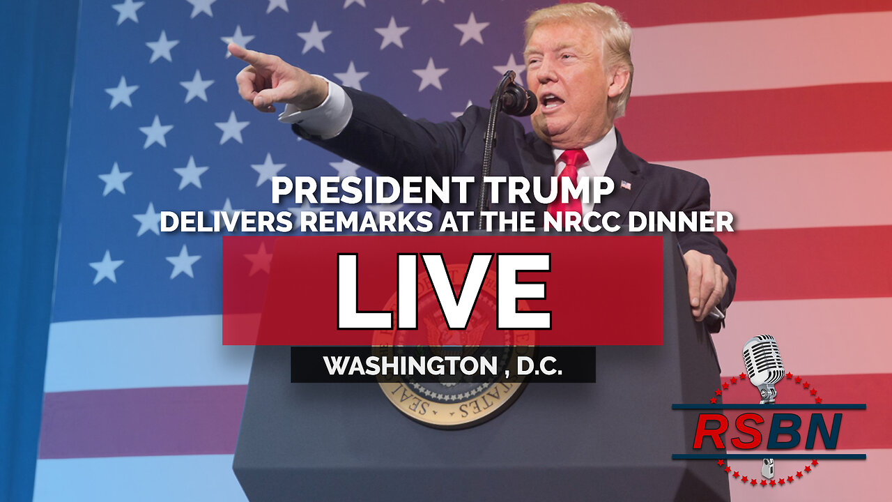 LIVE REPLAY: President Trump Delivers Remarks at the NRCC Dinner - 4/8/25