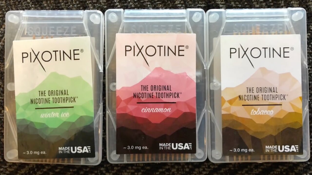 Pixotine (Nicotine Toothpicks) Review