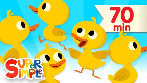 Five Little Ducks + More | Kids Songs | Super Simple Songs