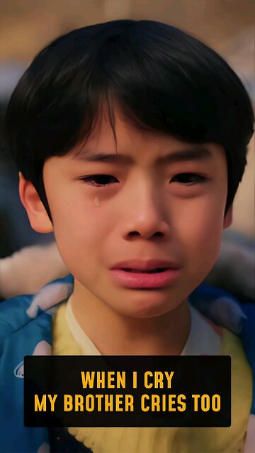 When I Cry 😭 My Brother Cries Too 😢 | #kdrama #brotherbond #familylove #emotionalscene