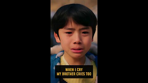 When I Cry 😭 My Brother Cries Too 😢 | #kdrama #brotherbond #familylove #emotionalscene