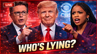 COLBERT CAUGHT? Crockett Slams His CBS Censorship Claims