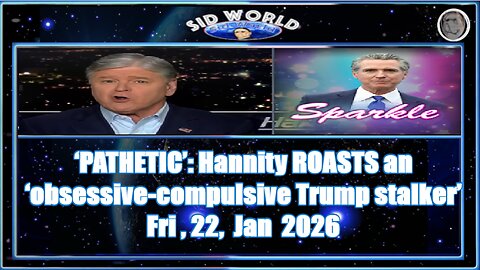 ‘PATHETIC-Hannity ROASTS an ‘obsessive-compulsive Trump stalker’