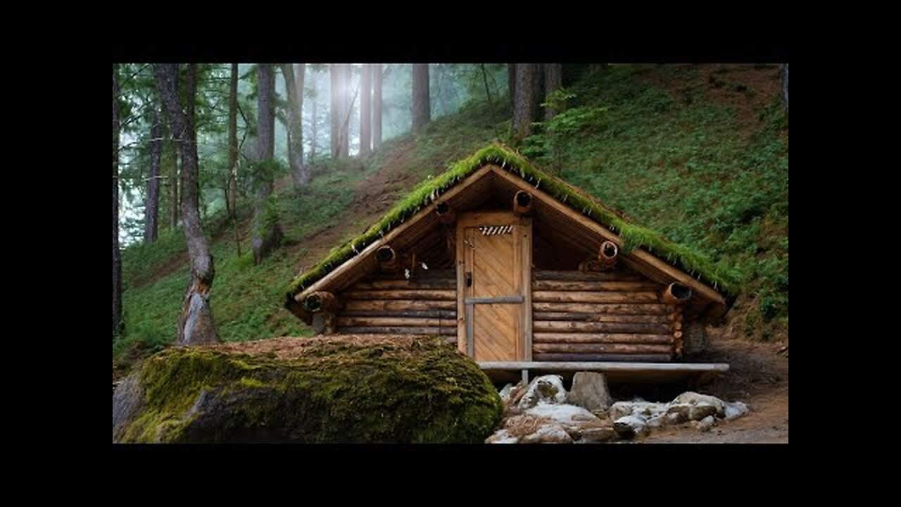 🏕️ Building a Secret Underground Shelter Using Ancient Techniques | Primitive Survival