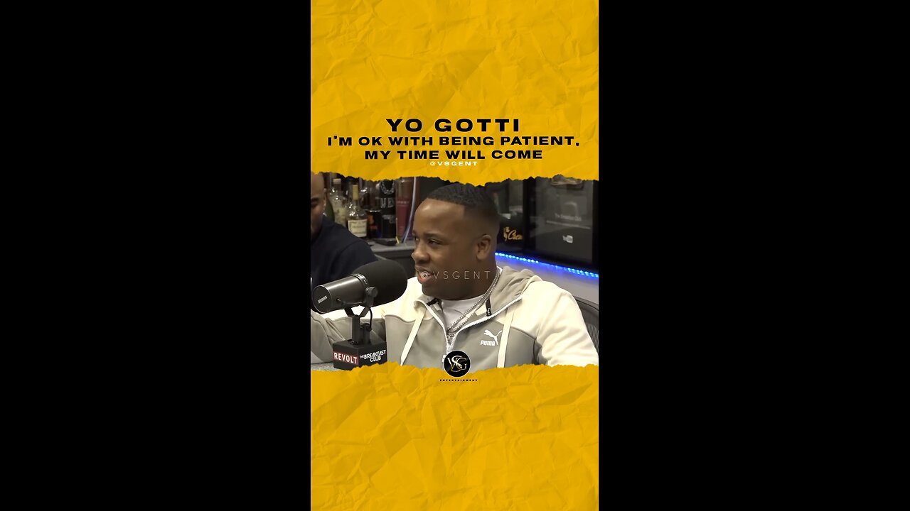 @yogotti I’m on with being patient; my time will come.