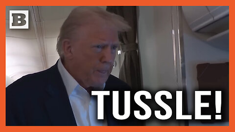 "Who Are You With?" Trump Spars with Reporter on Air Force One over Mike Waltz