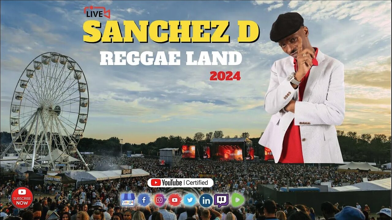 Official YouTube Live Reggae Music: Sanchez D at Reggae Land Festival 2024