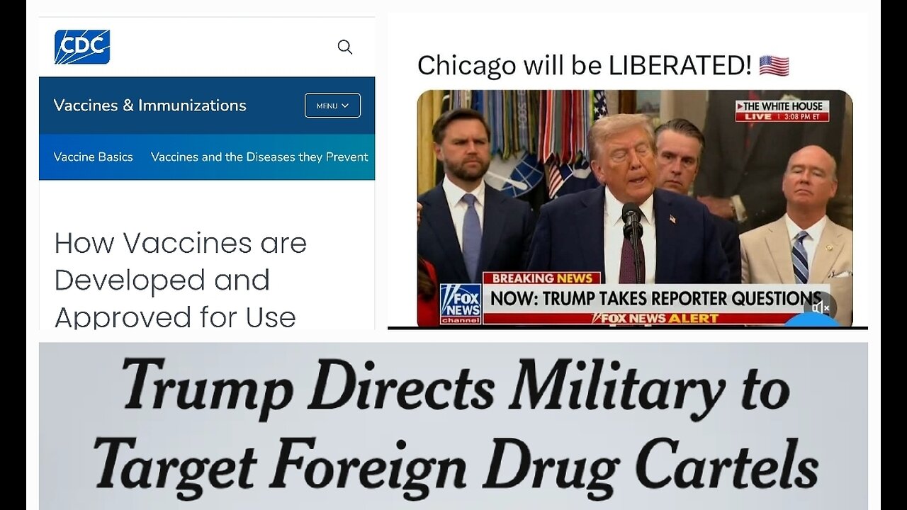 #Trump sicks military on cartels, the truth about operation warpspeed, and more!