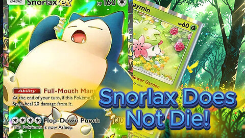 Snorlax EX is a TROLL - POKEMON TCG POCKET
