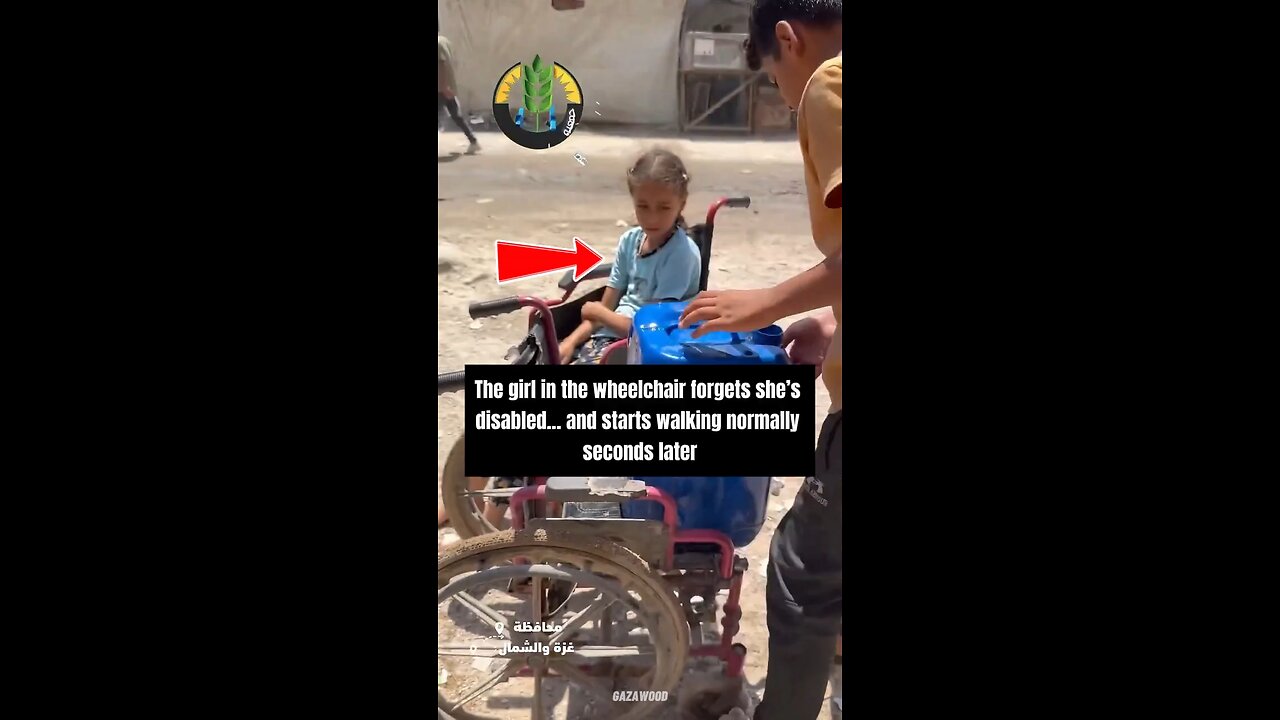 Medical Miracle in Gaza! Disabled wheelchair bound girl stands up and walks! Still believe them?