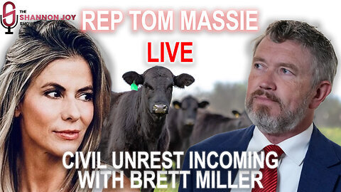 " Rep Tom Massie LIVE On Trump’s Beef Rancher Rug Pull * Civil Unrest Incoming * How To Prepare"
