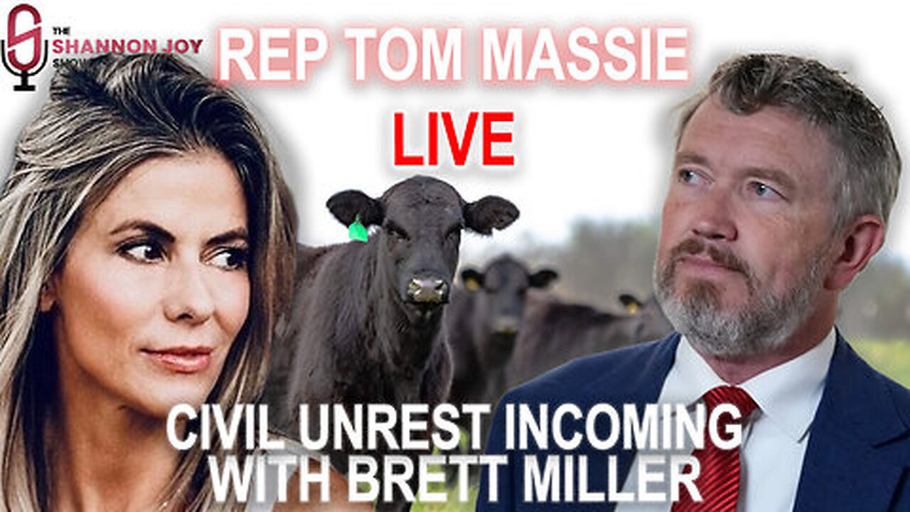 " Rep Tom Massie LIVE On Trump’s Beef Rancher Rug Pull * Civil Unrest Incoming * How To Prepare"