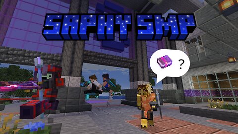 How We Built the 1st Book Shop on Saphy SMP s2 ep2