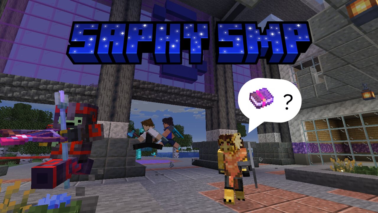 How We Built the 1st Book Shop on Saphy SMP s2 ep2