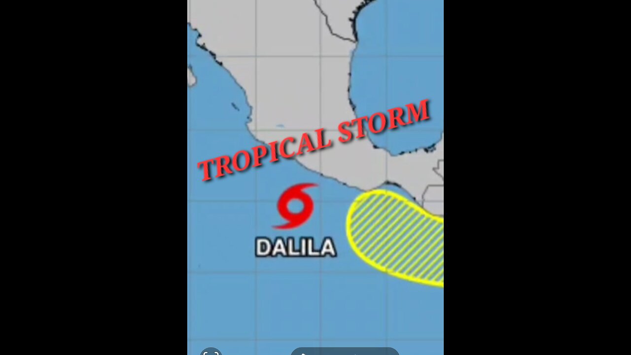 TROPICAL STORM DALILA