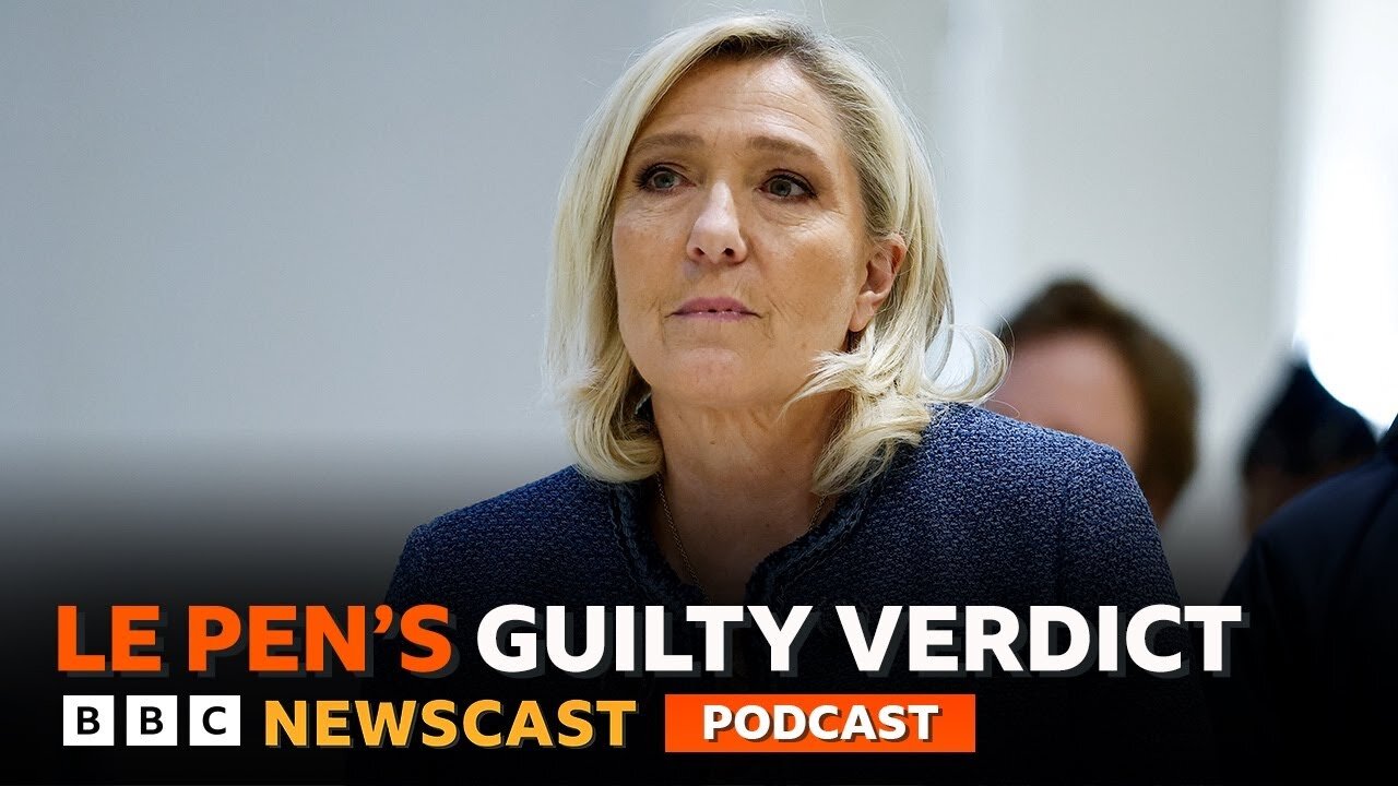 Why has Marine Le Pen been barred from running for French President in 2027? | BBC Newscast