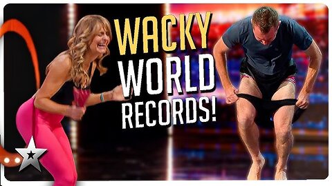 WACKIEST World Record Breaking Auditions from America's Got Talent & More!