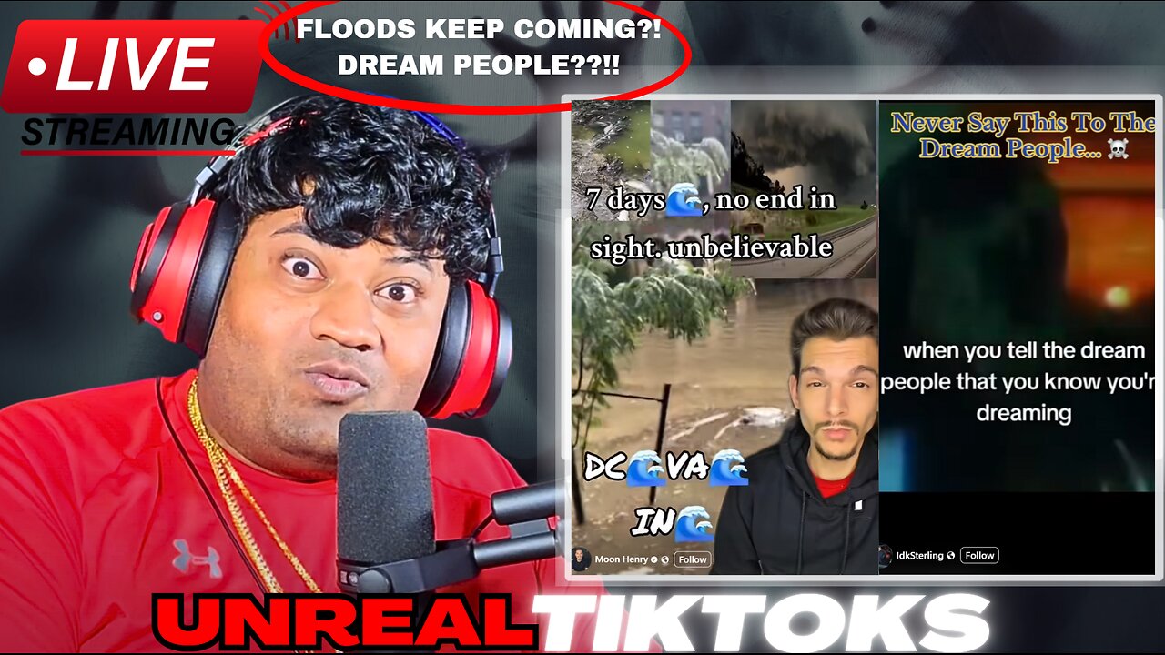 Creepy and Weird Tiktok Videos Live Stream with Tedi (pt. 90)