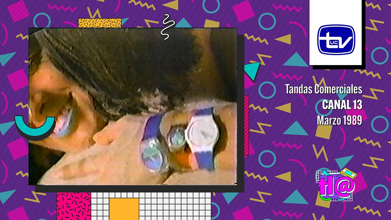 Tandas Comerciales Canal 13 (Marzo 1989)