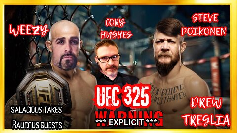 UFC 325 Fight Commentary W/ Cory Hughes | Steve Poikonen | Drew Treglia