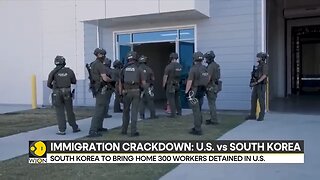 US Immigration Raids Rattle South Korea; Trump Says 'No Impact' on US-South Korea Ties