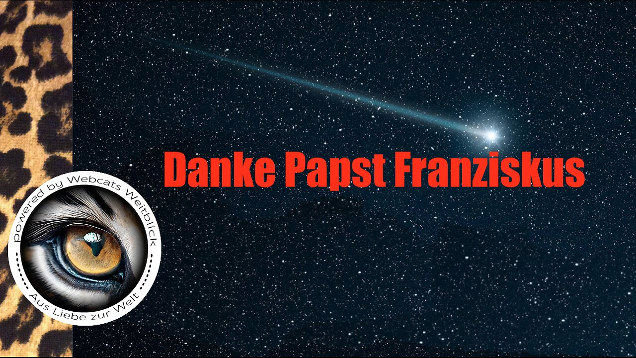 Danke Papst Franziskus SEIN LICHT WIRD WEITER STRAHLEN