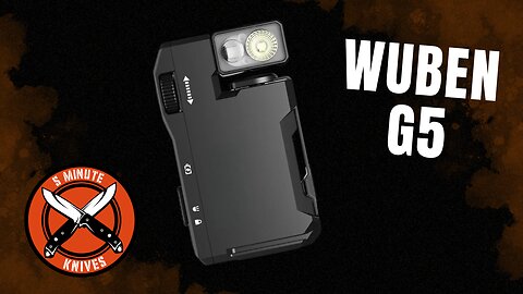 Wuben G5 Flashlight – What Is This Thing? 👀🔦