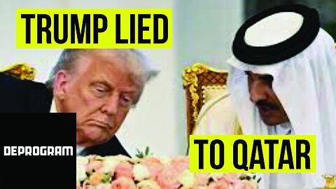 DeProgram with Ted Rall and John Kiriakou: “Trump Lied to Qatar”