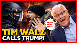 Tim Walz CALLS TRUMP! | VIOLENCE ESCALATING! | Trump Sending Tom Homan to Minneapolis