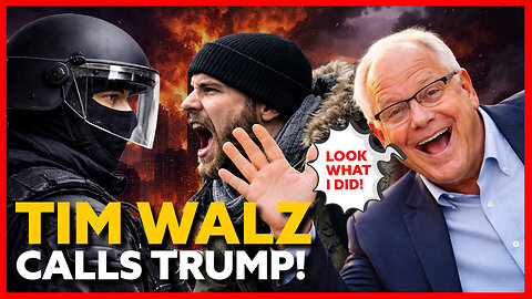 Tim Walz CALLS TRUMP! | VIOLENCE ESCALATING! | Trump Sending Tom Homan to Minneapolis