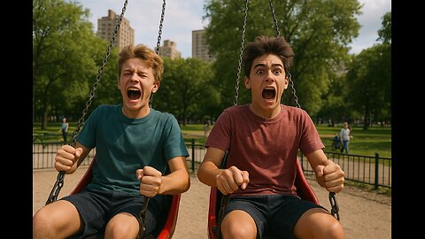 when boys test the limits of g force in parks