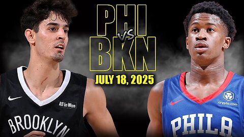 Philadelphia 76ers vs Brooklyn Nets Full Game Highlights | 2025 NBA Summer League