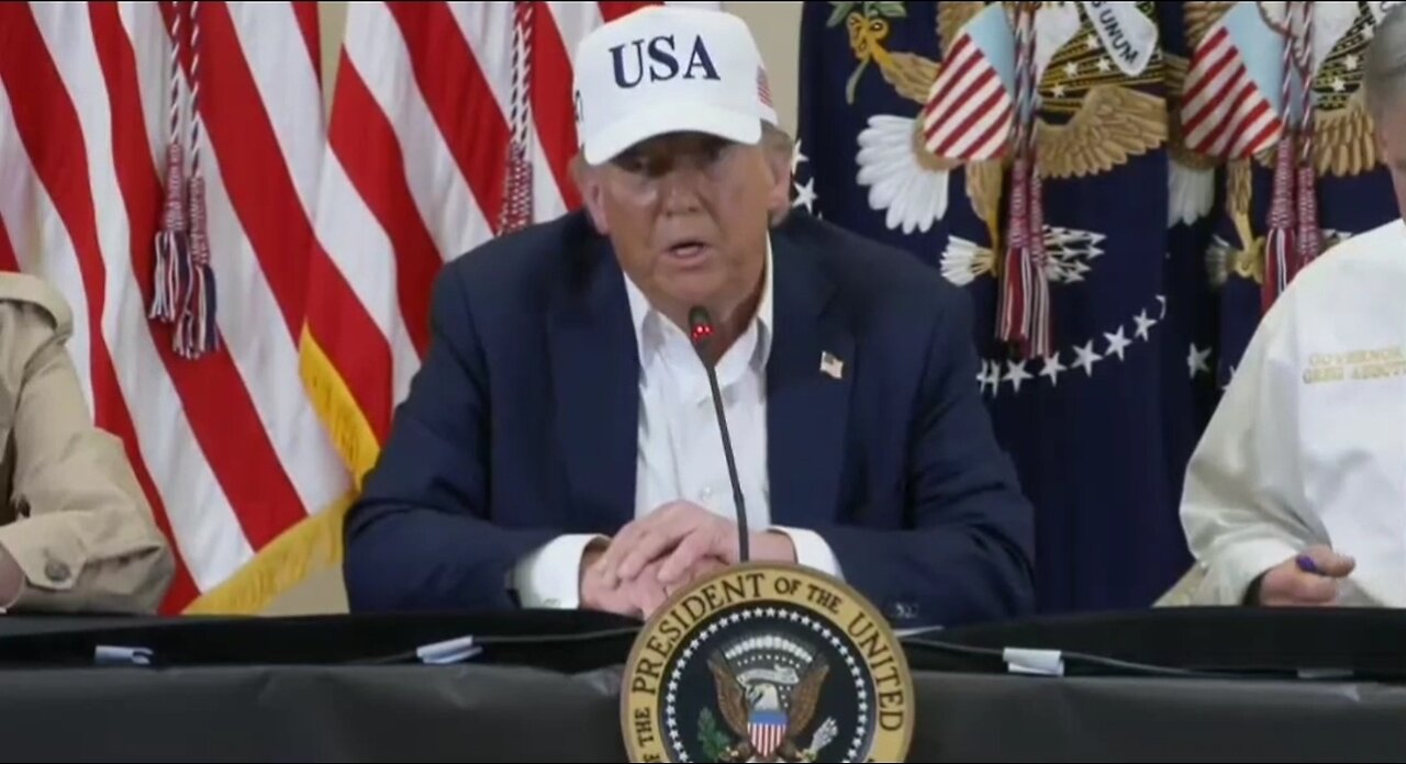 Trump: I've Never Seen Anything Like The Texas Flood Devastation