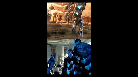 Was Rocket just trying to scare Tony and Hulk in Endgame??