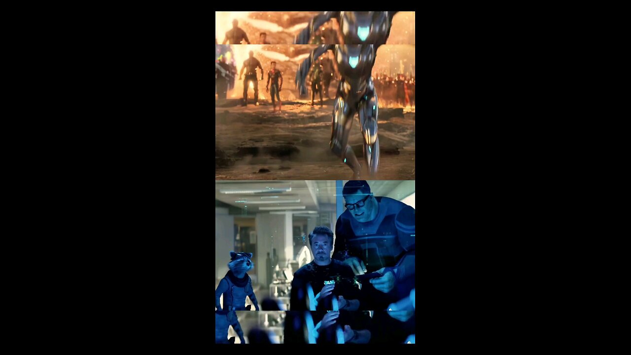 Was Rocket just trying to scare Tony and Hulk in Endgame??