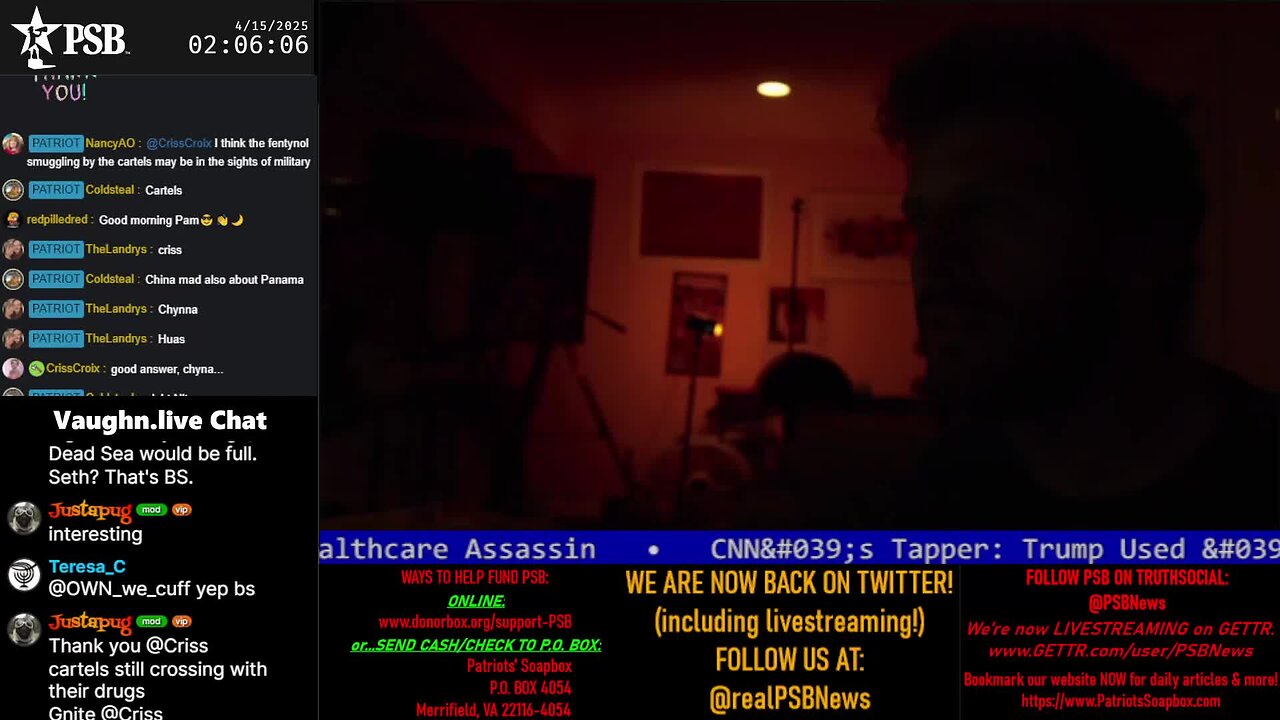 2025-04-15 02:01 EDT - Show Time Open: