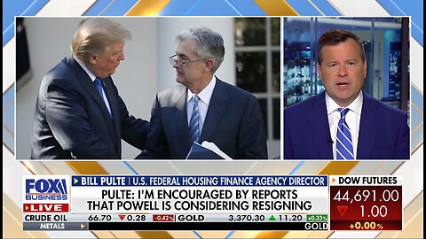 Bill Pulte 'very confident' Fed Chair Powell will resign